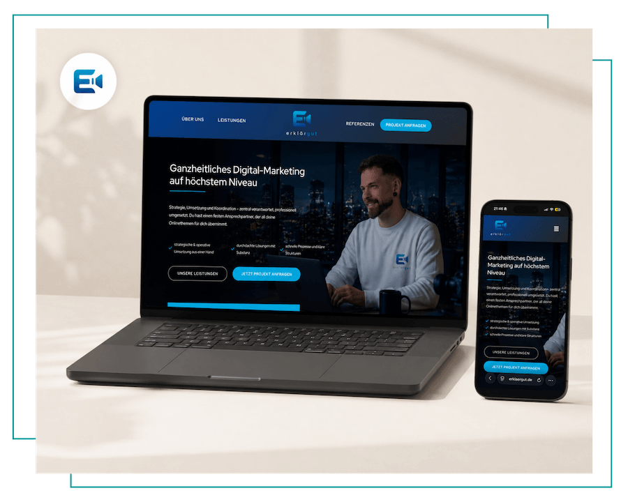 Professionelles Webdesign für Expertenunternehmen