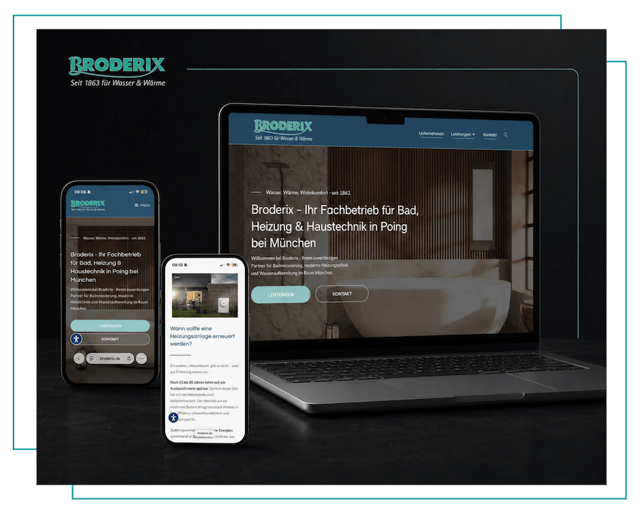 Professionelles Webdesign für KMU und Mittelstand
