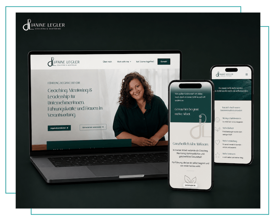 Website erstellen lassen für Personal Brands